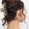 Conjunto de 2 ganchos de cabelo maxi de Toque suave