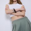 Conjunto de 2 pulseiras com estrelas e brilhantes