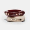 Conjunto de 2 pulseiras com estrelas e brilhantes