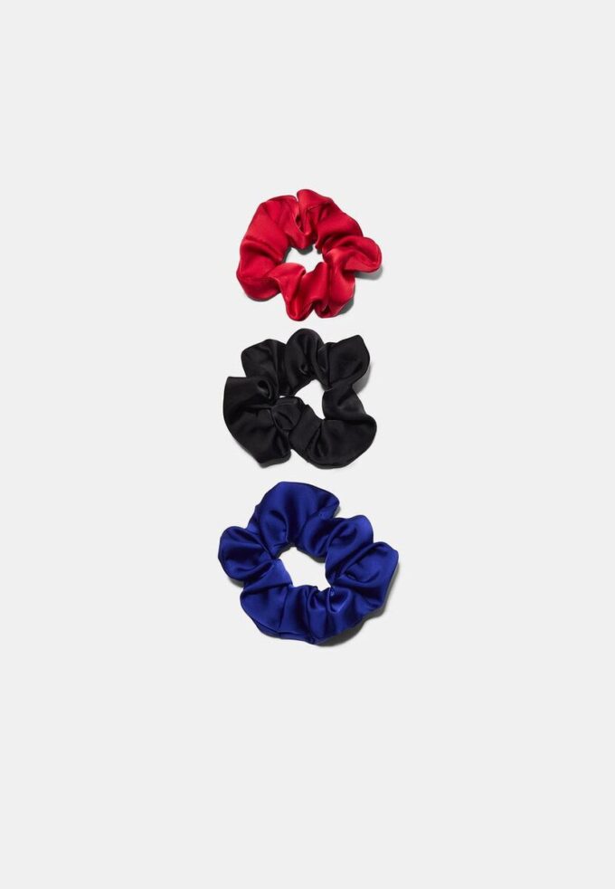 Conjunto de 3 elásticos para o cabelo