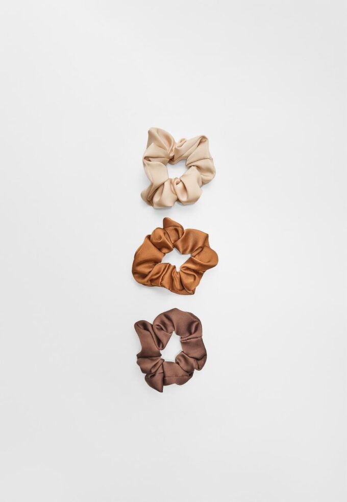 Conjunto de 3 elásticos para o cabelo