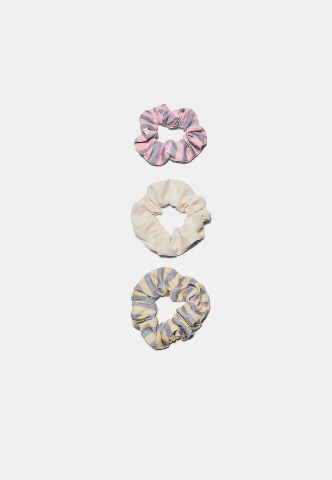 Conjunto de 3 elásticos para o cabelo