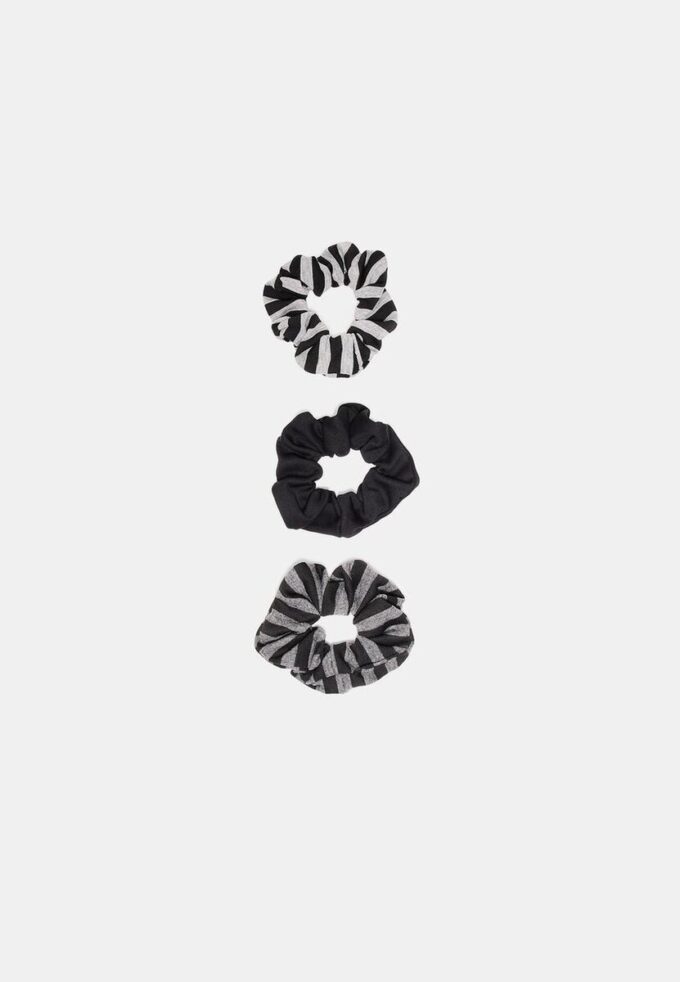 Conjunto de 3 elásticos para o cabelo