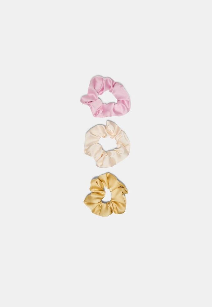Conjunto de 3 elásticos para o cabelo