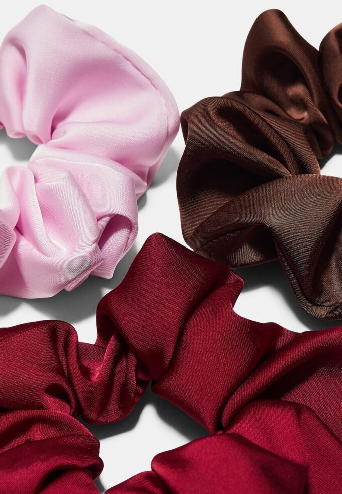 Conjunto de 3 elásticos para o cabelo