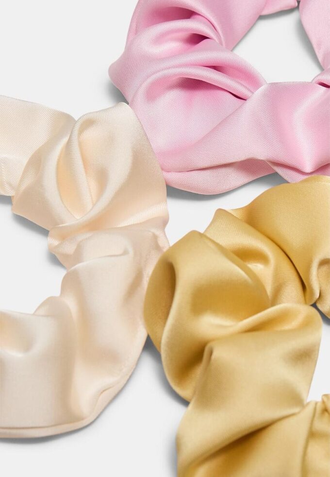 Conjunto de 3 elásticos para o cabelo
