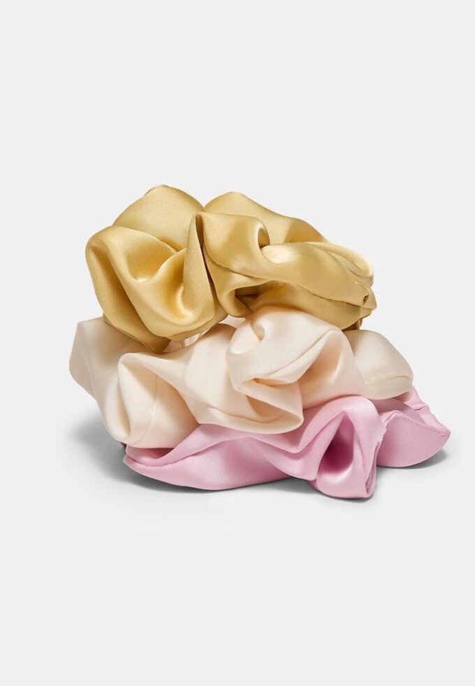Conjunto de 3 elásticos para o cabelo