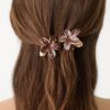 Conjunto de 3 ganchos de cabelo florais