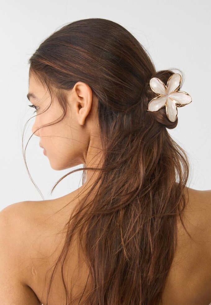 Conjunto de 3 ganchos de cabelo florais