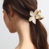 Conjunto de 3 ganchos em forma de flor