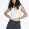D62 Skort de ganga com tachas