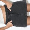 D62 Skort de ganga com tachas