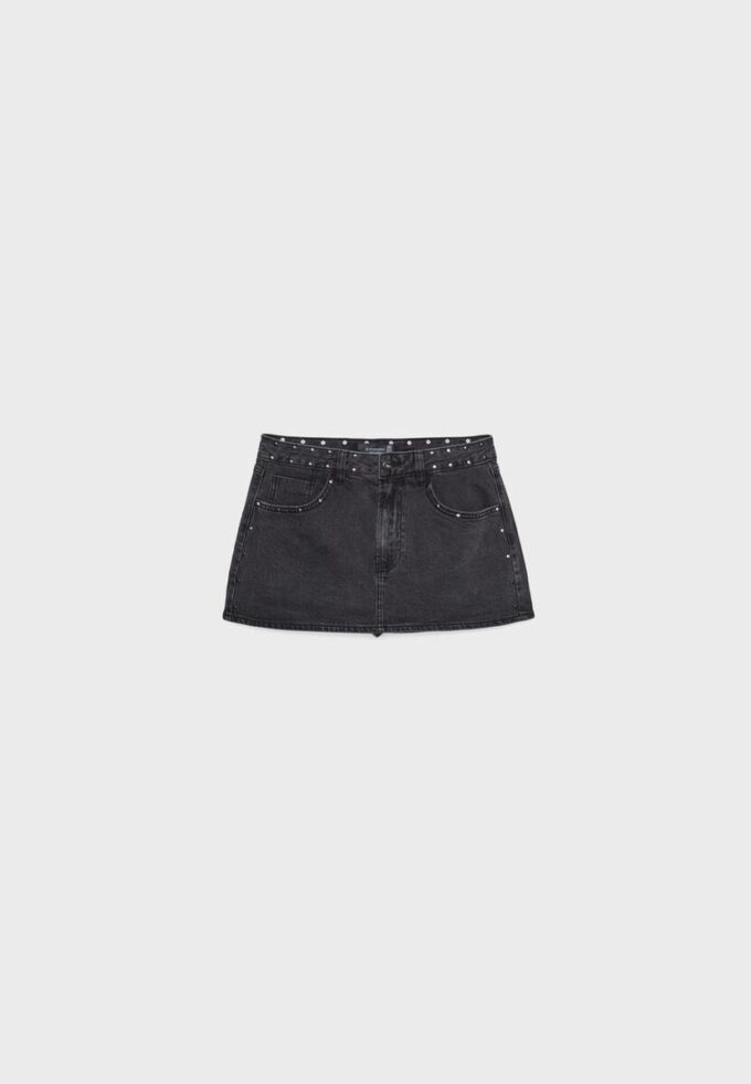 D62 Skort de ganga com tachas