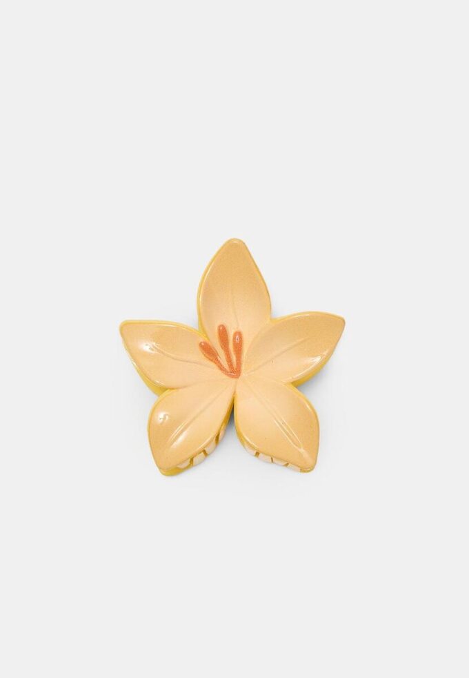 Ganchos de cabelo com flores