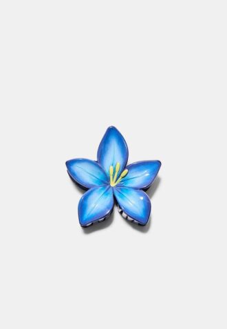 Ganchos de cabelo com flores