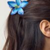 Ganchos de cabelo com flores