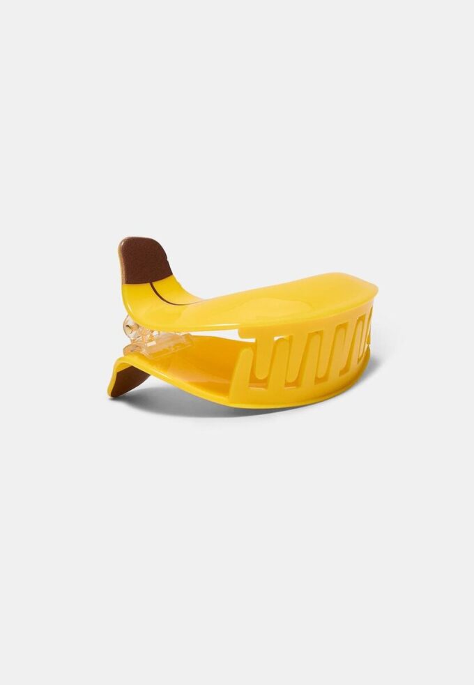 Ganchos de cabelo em forma de banana
