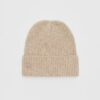 Gorro canelado com placa