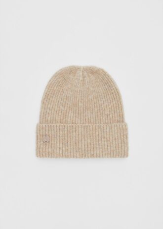 Gorro canelado com placa