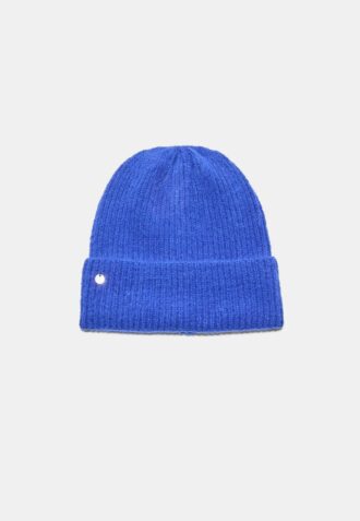 Gorro canelado com placa
