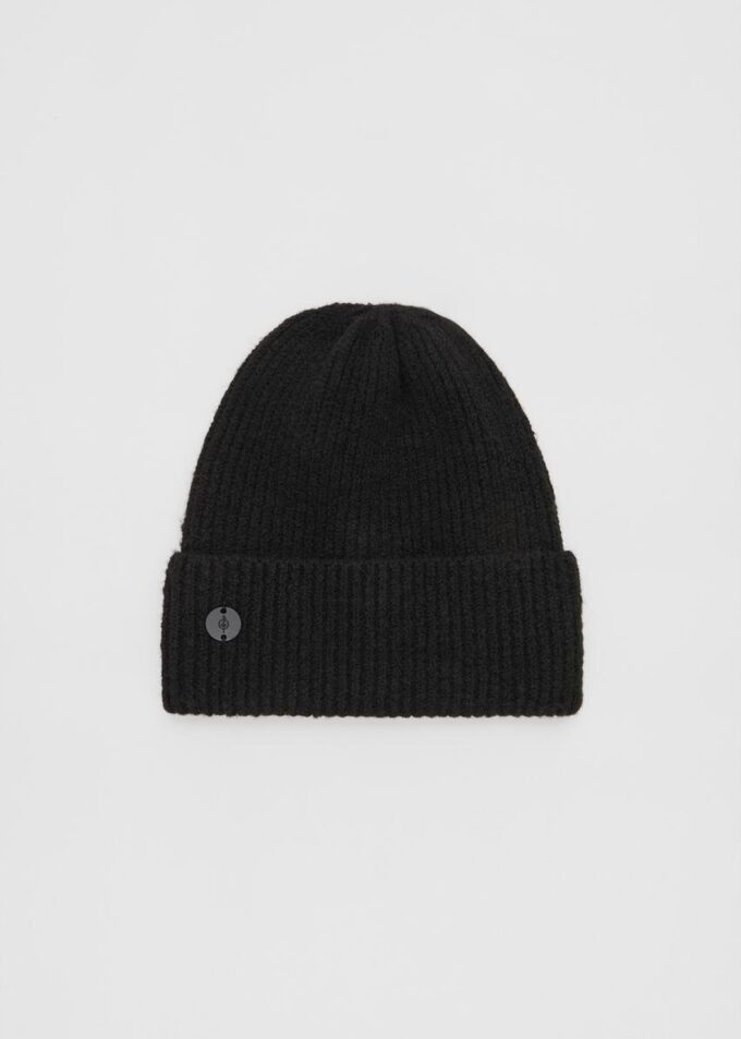 Gorro canelado com placa