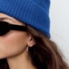 Gorro canelado com placa