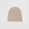 Gorro canelado com placa