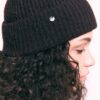 Gorro canelado com placa