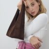 Mala de ombro com bolsos