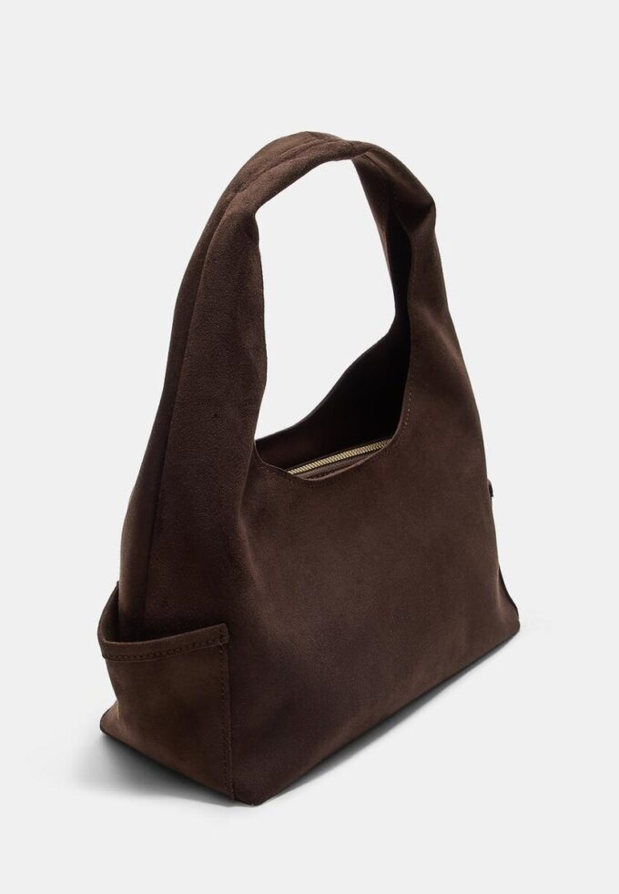 Mala de ombro com bolsos