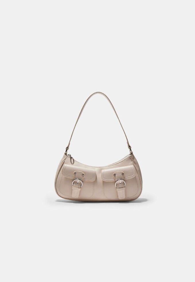 Mala de Ombro Half-Moon com Bolsos