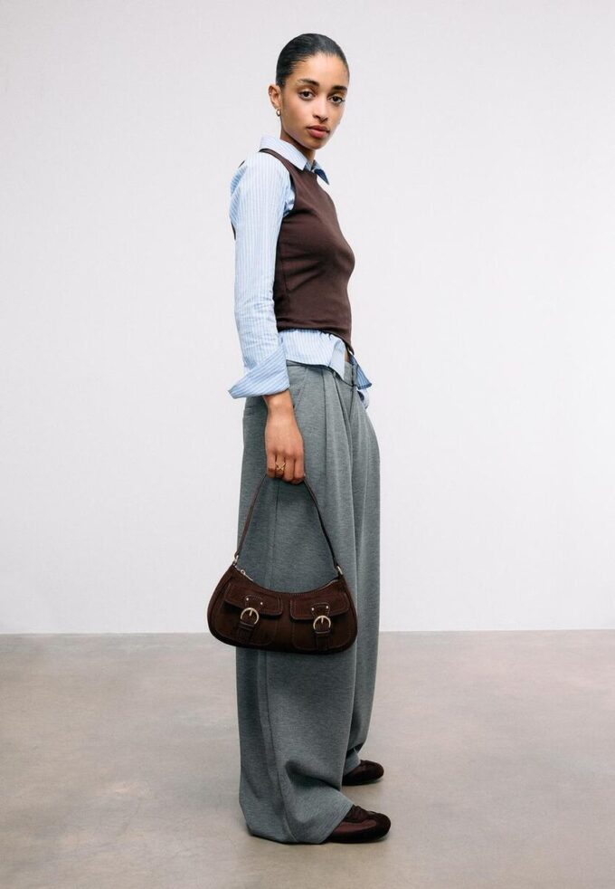 Mala de Ombro Moon com Bolsos