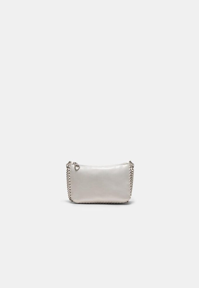 Mini-bolsa com contas