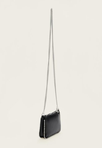 Mini-bolsa com contas