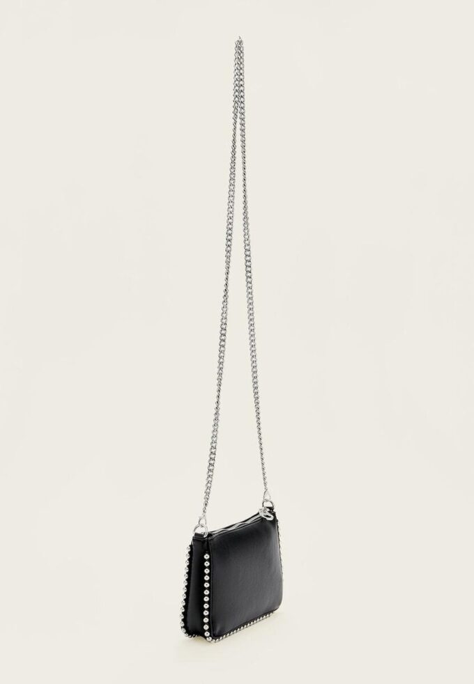 Mini-bolsa com contas