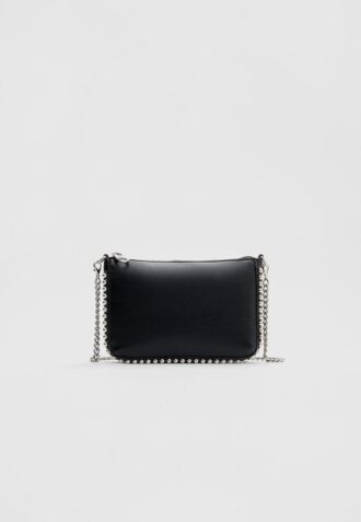 Mini-bolsa com contas