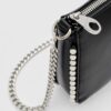 Mini-bolsa com contas