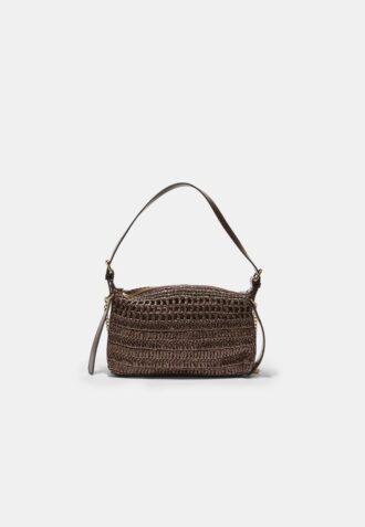 Mini-bolsa de ombro em croché