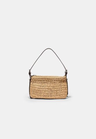 Mini-bolsa de ombro em croché