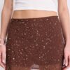 Mini-Skort bordada Mini-Skort bordada