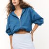 Mini-Skort com acabamento em renda