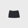 Mini-Skort com acabamento em renda