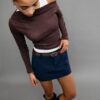 Mini-Skort com cinto Mini-Skort com cinto