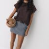 Mini-Skort com cinto Mini-Skort com cinto