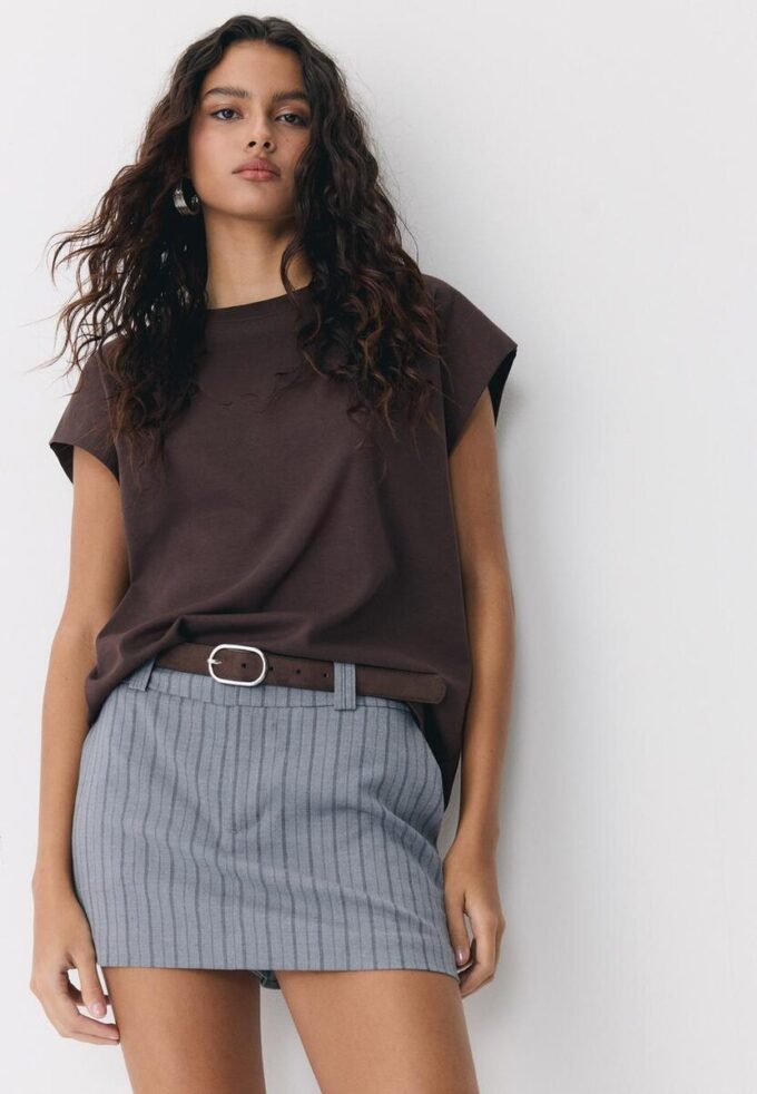 Mini-Skort com cinto Mini-Skort com cinto