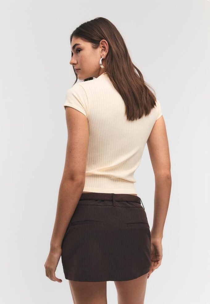 Mini-Skort com cinto Mini-Skort com cinto