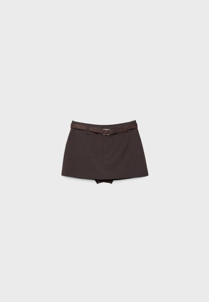 Mini-Skort com cinto Mini-Skort com cinto