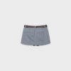 Mini-Skort com cinto Mini-Skort com cinto