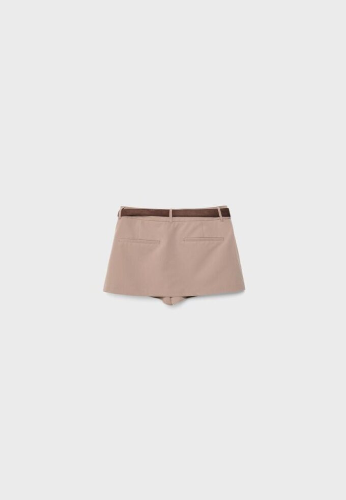 Mini-Skort com cinto Mini-Skort com cinto