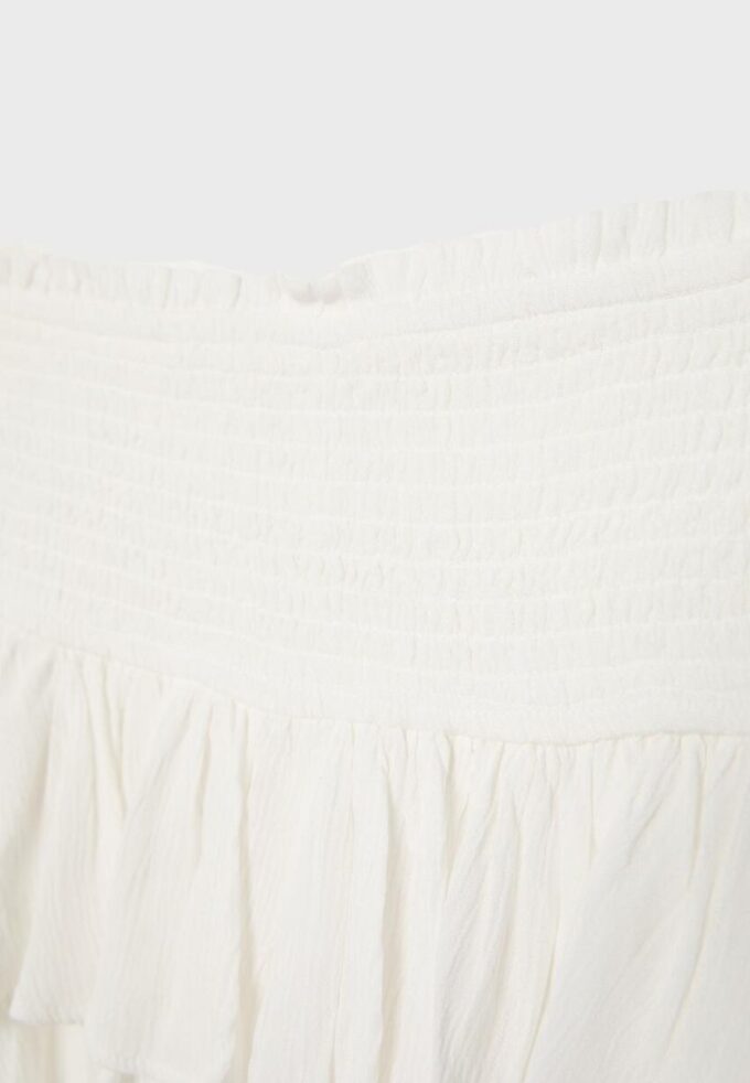 Mini-Skort com folhos Mini-Skort com folhos